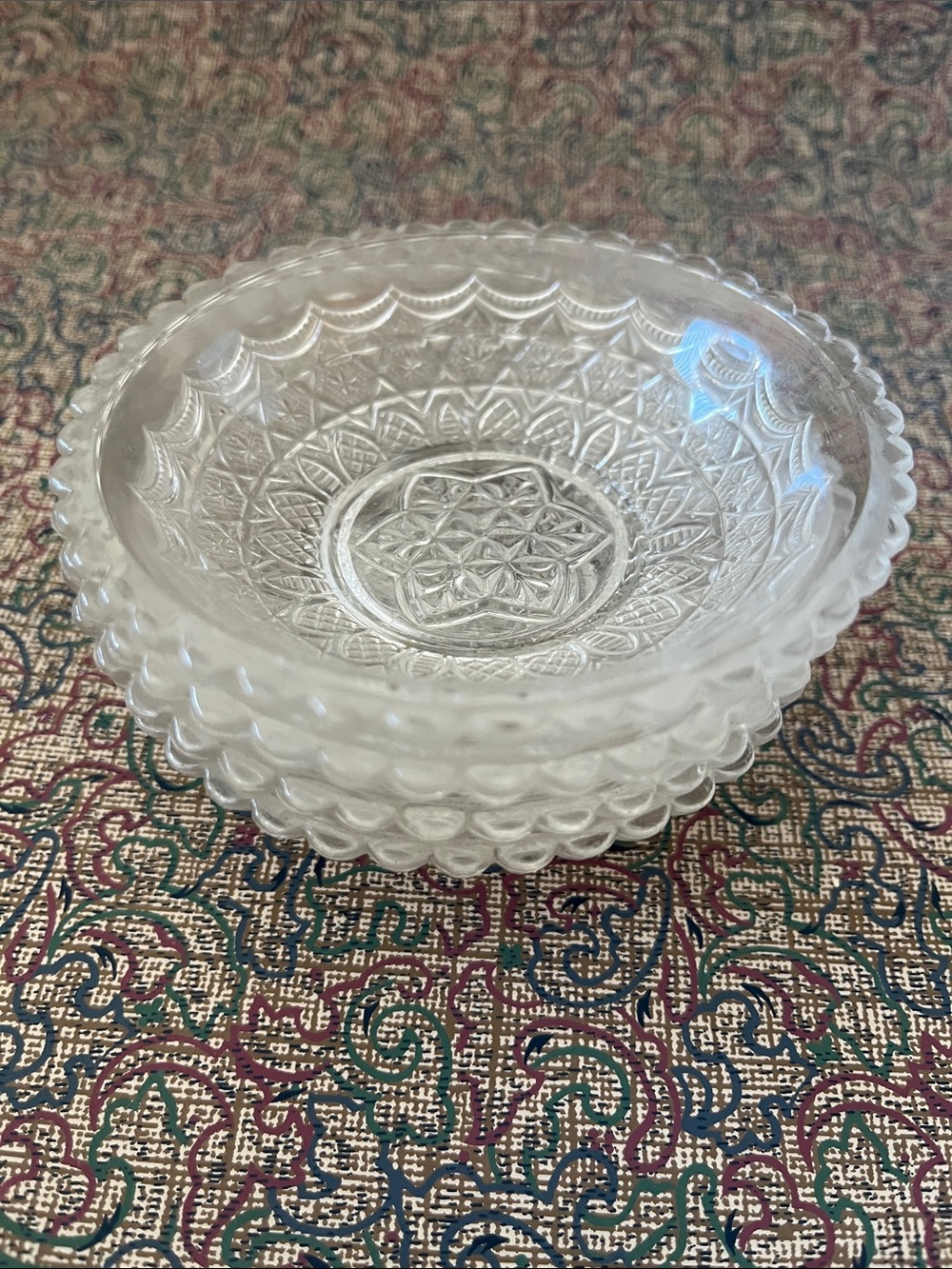Vintage Imperial Glass Co. Berry Bowls/Sauce Dishes (Set of 4)